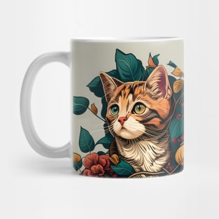 Cat Lady Flower - Cool Kitty Mug